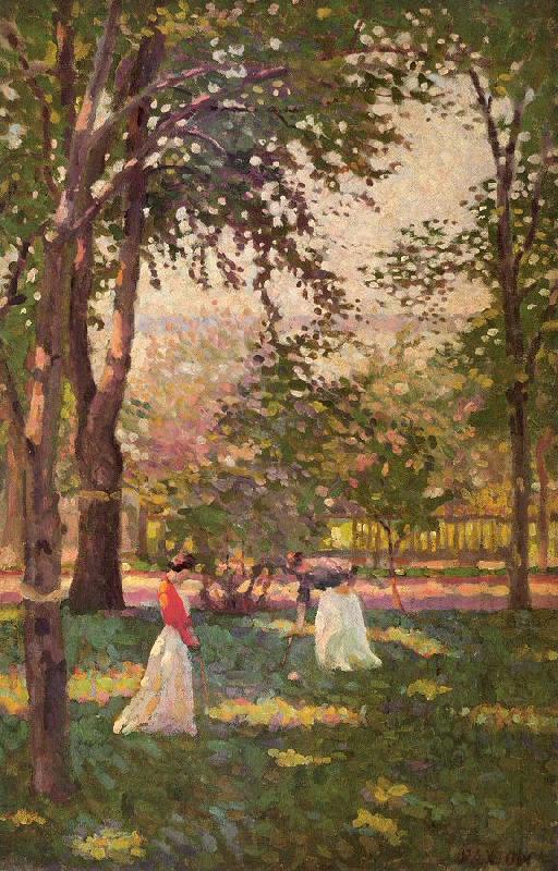  The Croquet Players